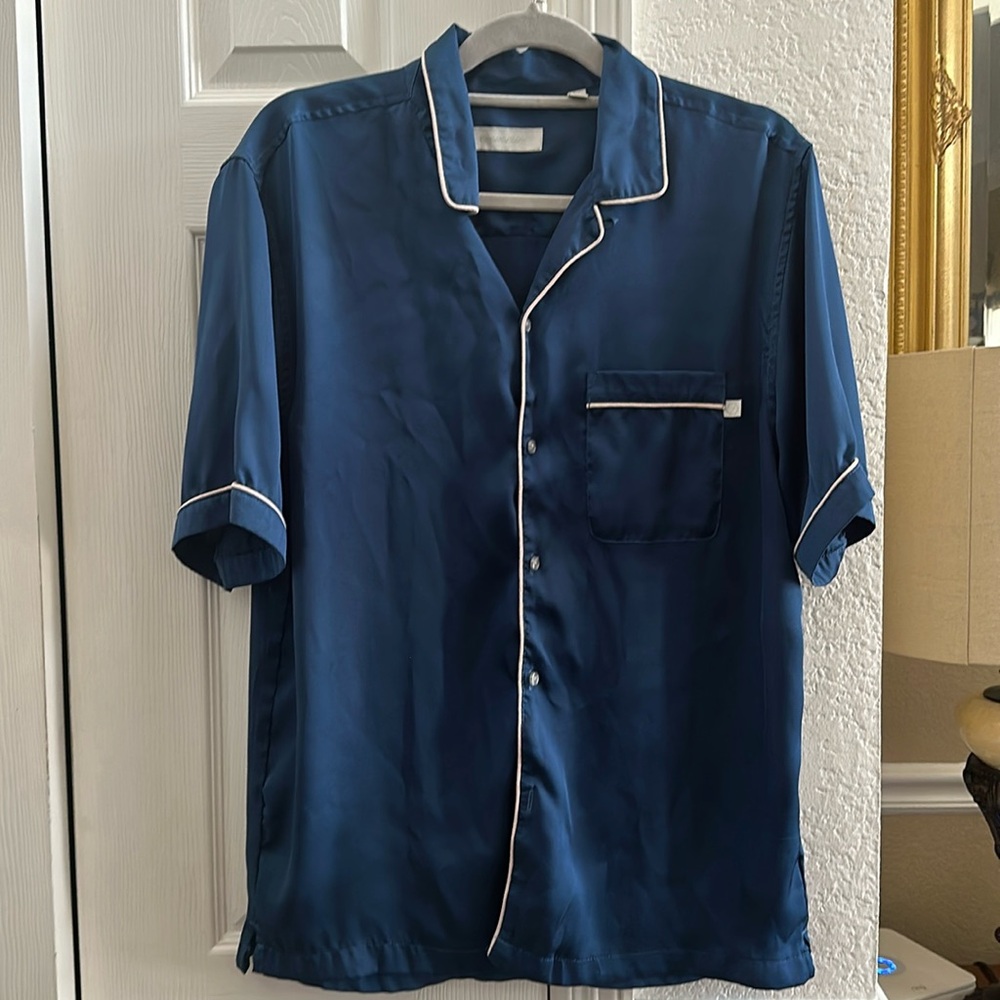 Unisex button down shirt